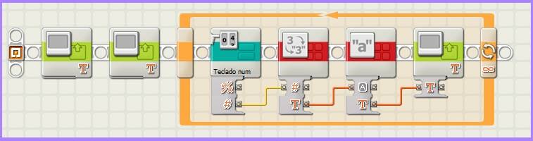 Teclado numerico casero 12 para LEGO Mindstorms NXT